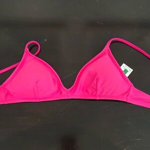 Jcrew French bikini top pink